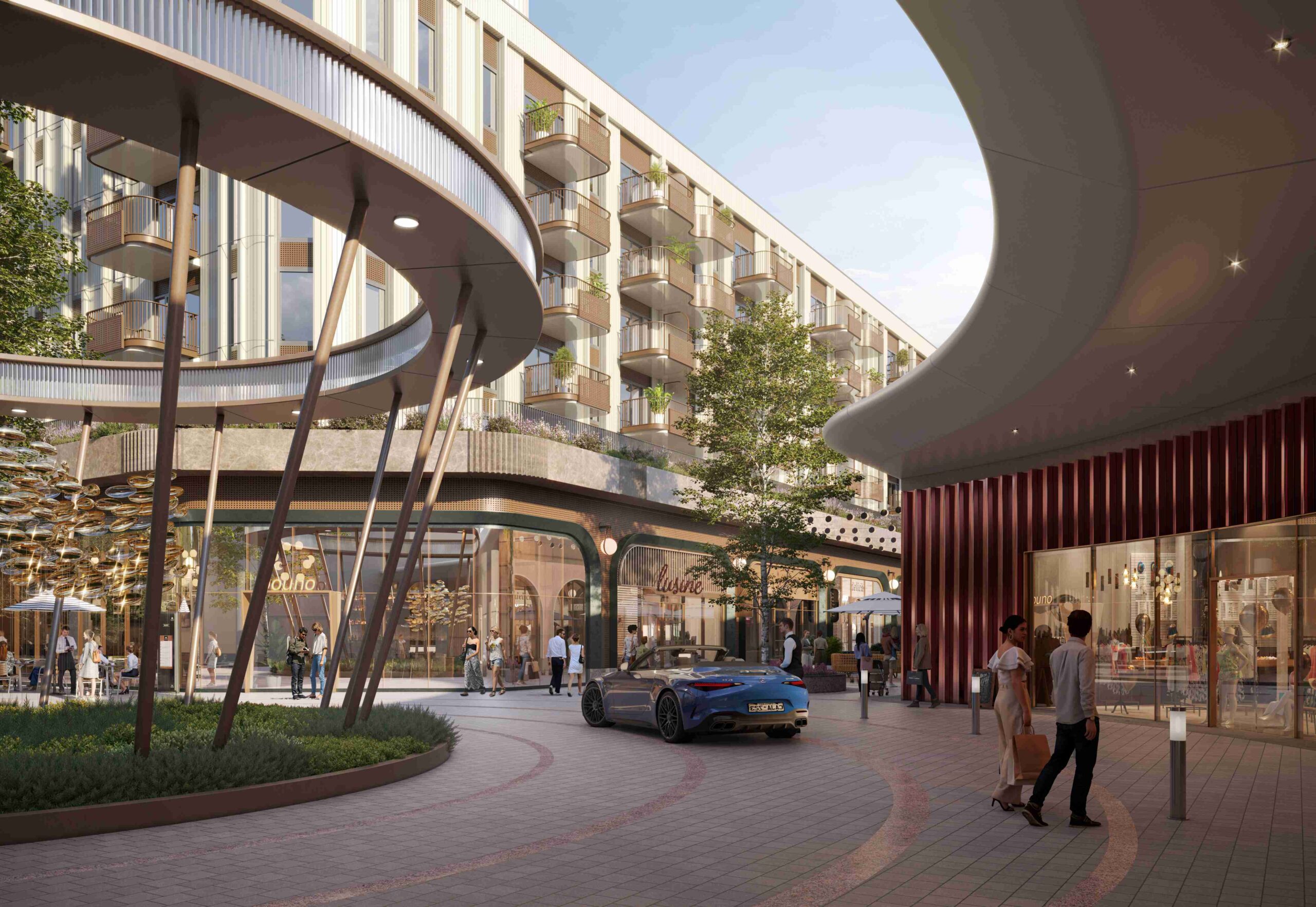 Bayview Village, render